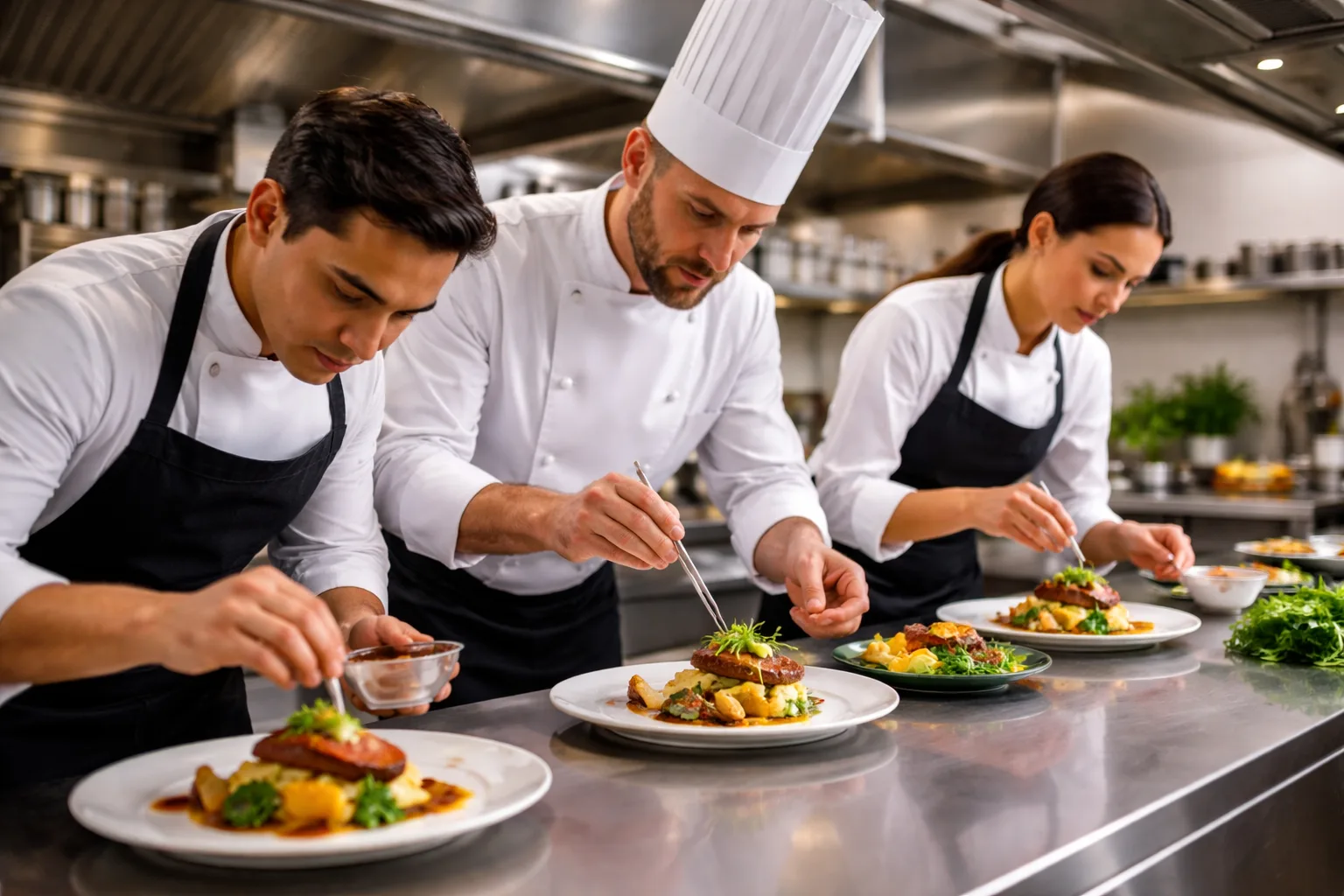 Banquete emplatado por tiempos en evento social en Cancún