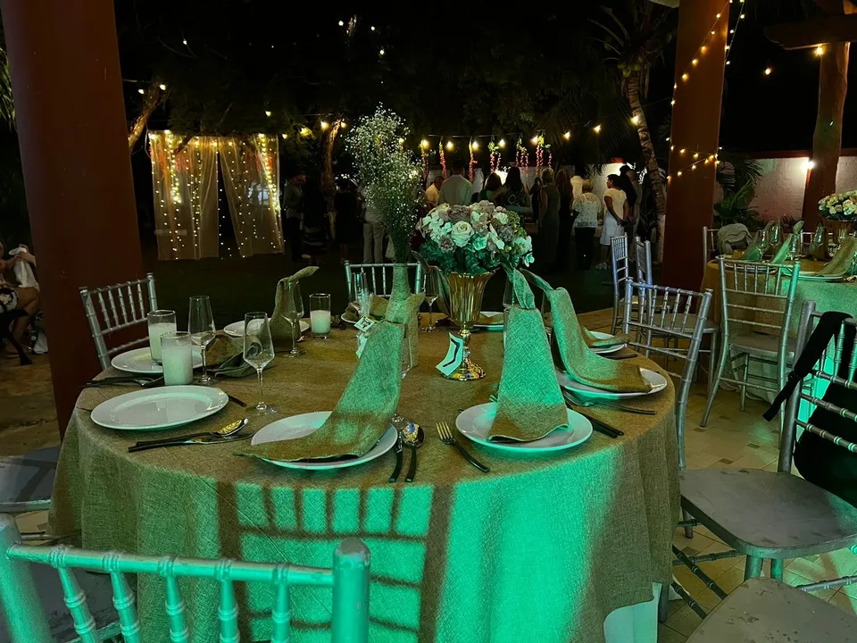 Boda Jardin Cancun Montaje Noche · Bodas