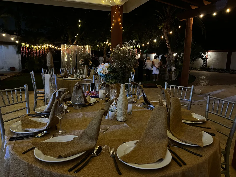 Boda Salo Cancun Montaje Noche · Bodas