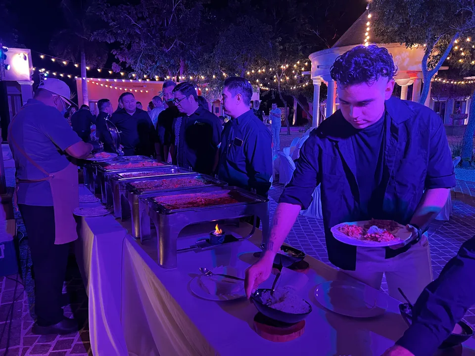 Buffet En Playa Riviera Maya · Buffet